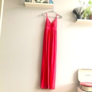Maxi Dress Size Medium Pink